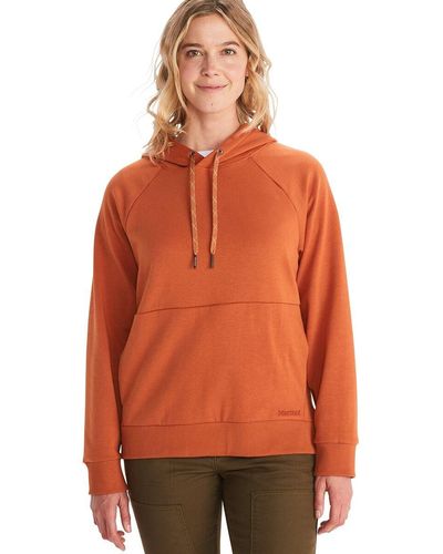 Marmot Rowan Hooded Pullover - Orange