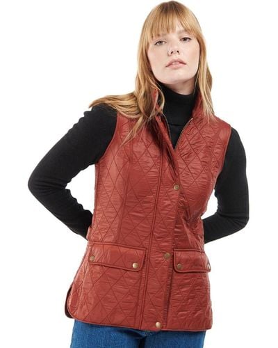 Barbour Wray Gilet Vest - Red