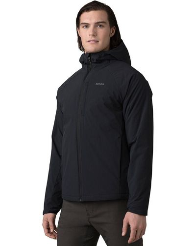 Prana Insulo Stretch Hooded Jacket - Black