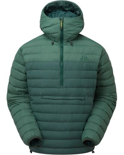 Mountain Equipment Earthrise Hooded Pullover - Green