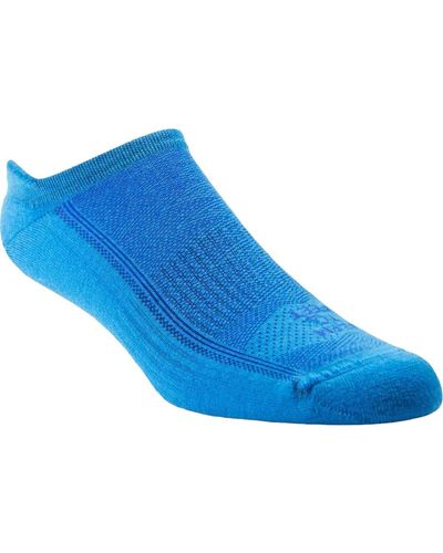 FARM TO FEET Austin Low Lightweight Running Sock - Blue