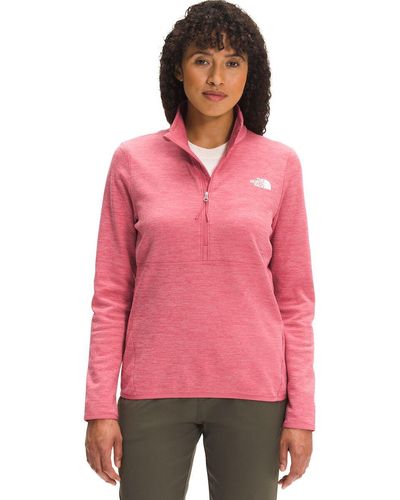 The North Face Canyonlands 1/4-Zip Pullover - Pink
