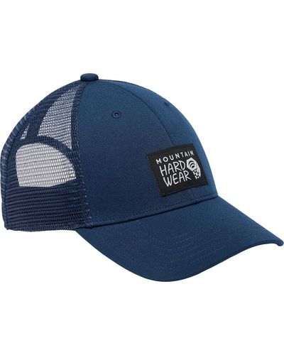 Mountain Hardwear Mhw Logo Trucker Hat Hardwear - Blue