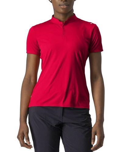 Castelli Tech 2 Polo Shirt - Red
