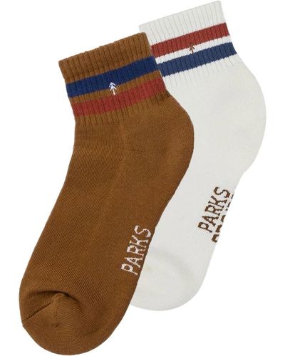 Parks Project Trail Crew Quarter Sock - Brown