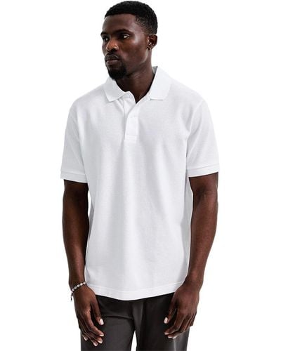 Reigning Champ Academy Polo Shirt - White