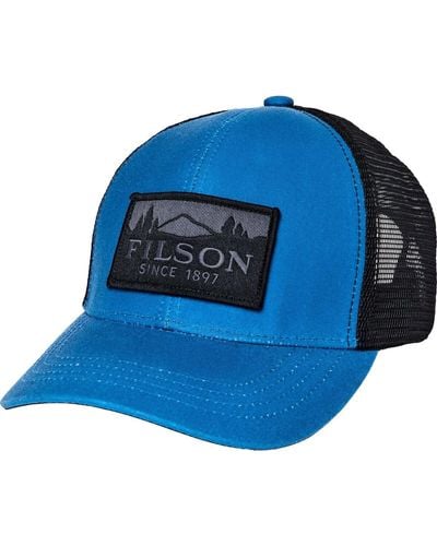 Filson Logger Mesh Cap - Blue