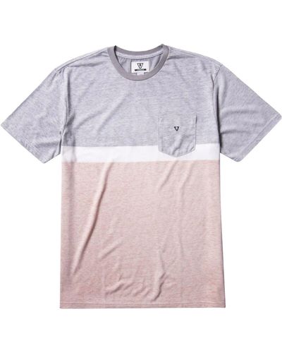 Vissla Peaks Short-Sleeve Pocket T-Shirt - Purple