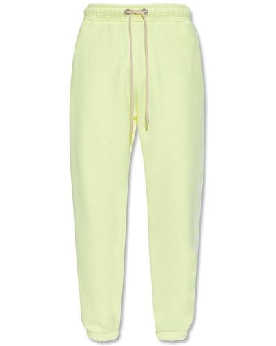 Palm Angels Cotton Joggers - Geel