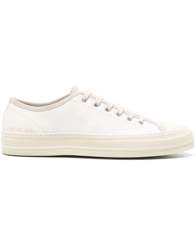 Common Projects Tournament Canvas Sneakers - Wit