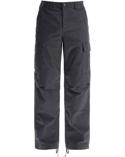 Carhartt Pantalones de carga Ripstop de algodón de algodón de - Azul