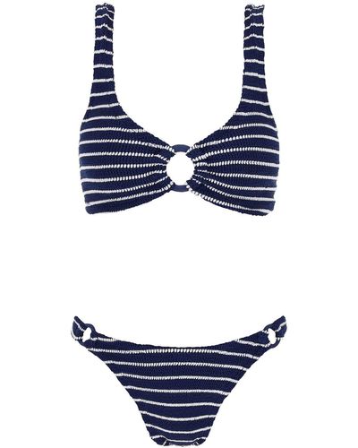 Hunza G Hallie Bikini Set - Blauw
