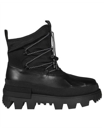 Moncler Mallard Ankle Boots - Zwart