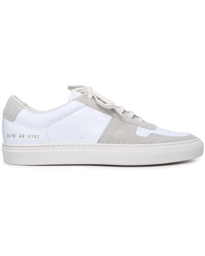 Common Projects 'Bball Duo' Lear Sneakers - White