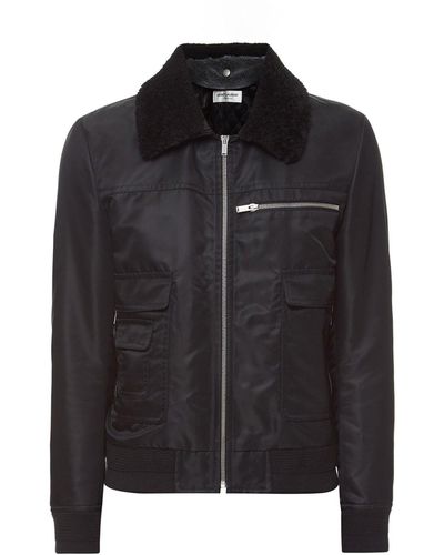 Saint Laurent Bomber Jacket - Zwart