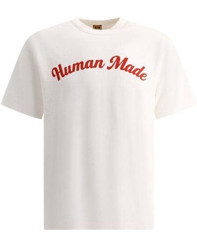 Human Made Menschlich gemacht "#09" T -Shirt - Weiß