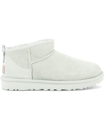 UGG Classic Ultra Mini Enkle Boots - Wit
