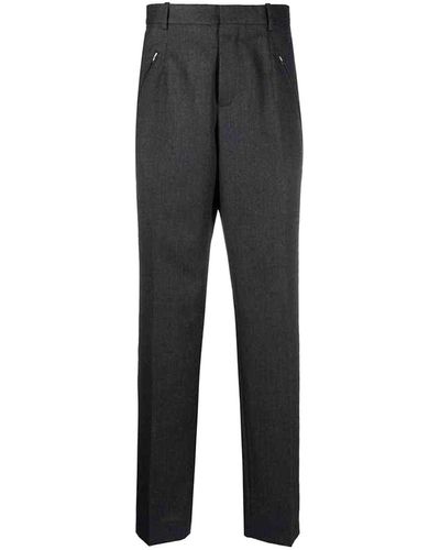 Maison Margiela Pantalon de laine - Noir