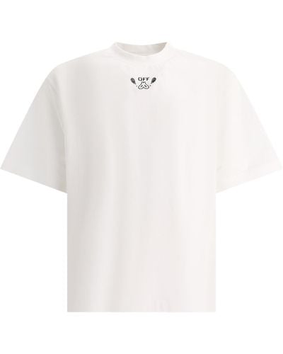 Off-White c/o Virgil Abloh Uit White "bandana Skate" T -shirt - Wit