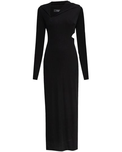 Versace Hoodie -jurk - Zwart