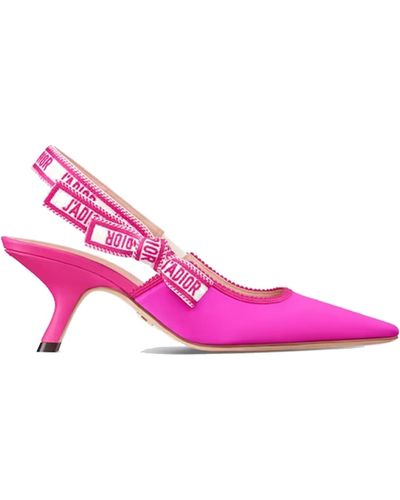 Dior Ja Slingback Pumps - Pink