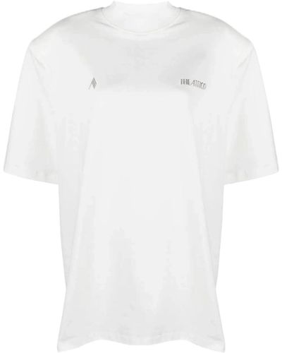 The Attico Die Attico Woman White T -Shirt und Polo 242 WCT173 - Weiß