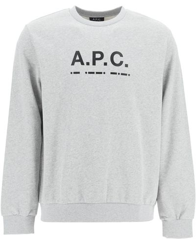 A.P.C. 'franco' Sweatshirt - Grijs