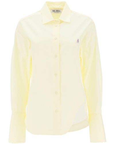 The Attico Het Attico Eliza Katoenen Shirt - Geel