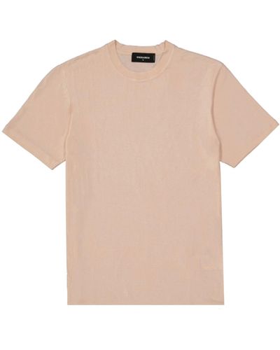 DSquared² Camiseta de algodón - Neutro