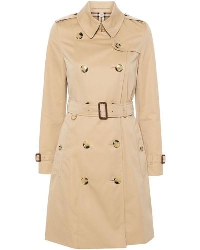 Burberry Trench Chelsea Heritage à coupe mi-longue - Neutre