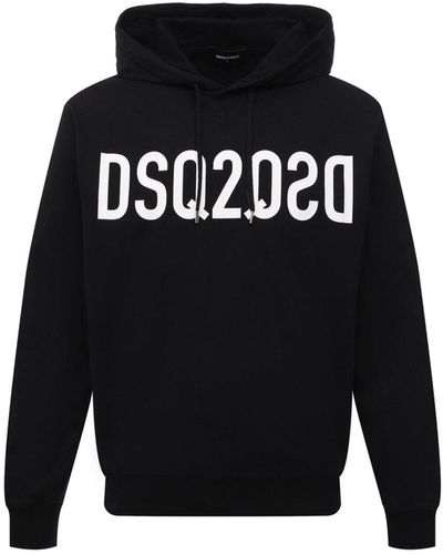 DSquared² Sweat-shirt de logo - Noir