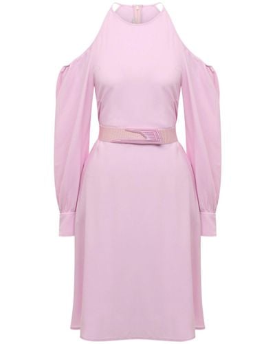 Stella McCartney Kleid mit ausgeschnittenen Schultern - Pink