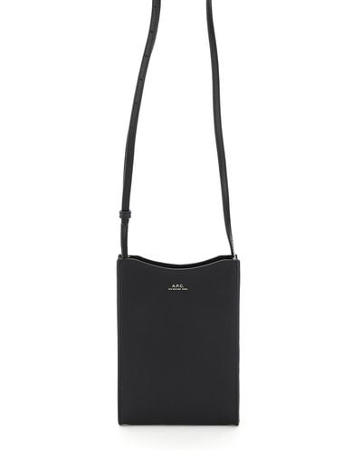 A.P.C. Jamie Mini Bag Neckbeutel - Zwart