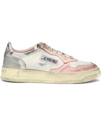 Autry "Super Vintage" Sneakers - Pink