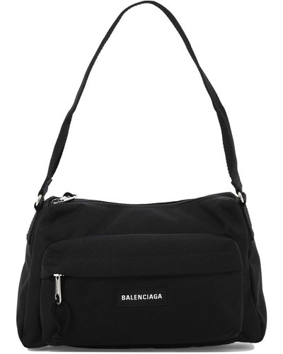 Balenciaga "Explorer" Crossbody Bag - Black
