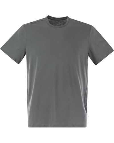 Majestic Short Sleeved T Shirt - Gray