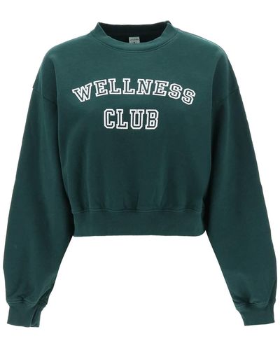 Sporty & Rich Sportliches und reichhaltiges Wellness Club-Sweatshirt - Grün
