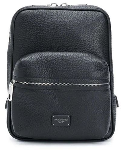 Dolce & Gabbana Small Palermo Backpack - Zwart