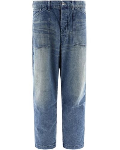 Human Made Jeans "larghi" fatti umani - Blu