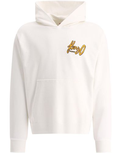 KENZO Archive Logo Hoodie - Wit