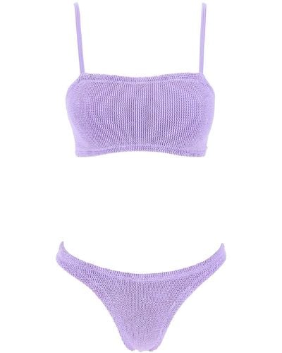 Hunza G Gigi Bikini Set - Violet