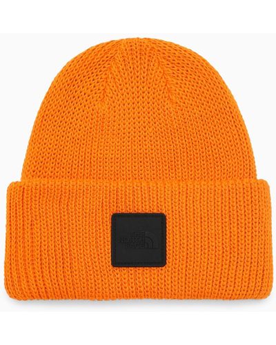 The North Face Mandarin Knitted Hat - Orange