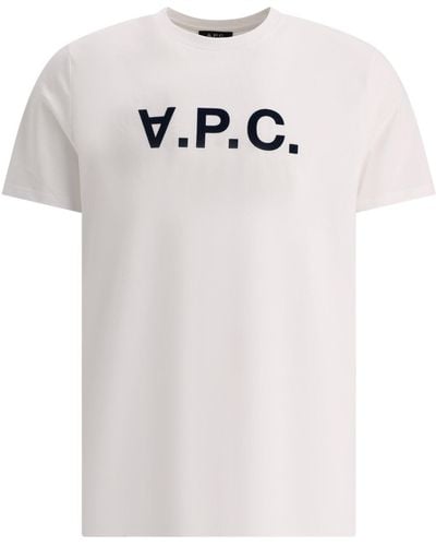 A.P.C. "vpc" T-shirt - White