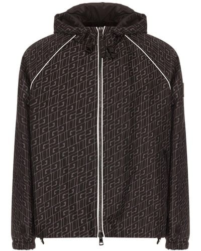 Gucci Monogram Windbreaker Jacket - Black