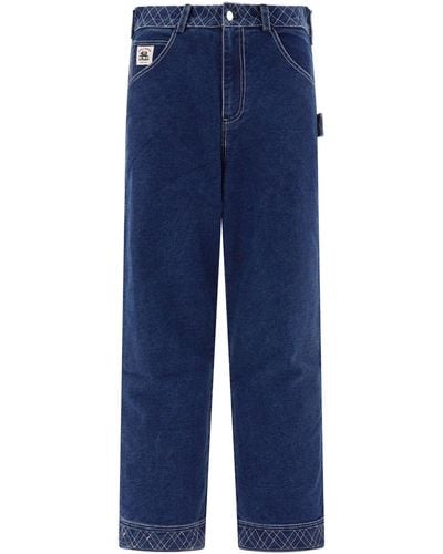 Bode "Knolly Brook" Jeans - Blau
