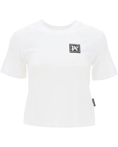 Palm Angels Ski Club T -Shirt - Weiß