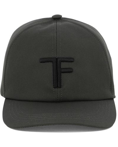 Tom Ford Baseball Cap With Logo - Black