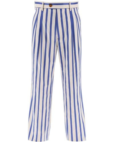 Vivienne Westwood Pantaloni Raf Bum - Blu
