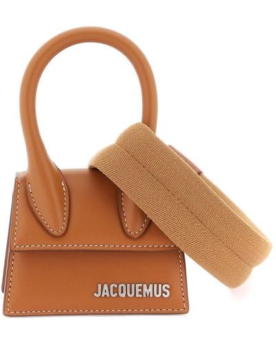 Jacquemus 'le Chiquito' Mini -tas - Bruin