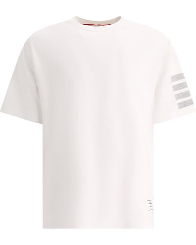 Thom Browne "4 Bar" T -shirt - Wit